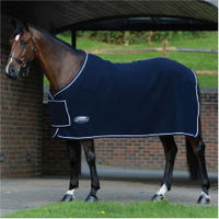 Wool Show Sheet With Chest Panel Standard Neck Fleece Rug
